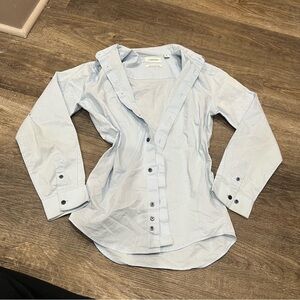 Calvin Klein Sky Blue Slim Fit Shirt